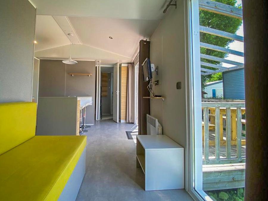 Mobilhome 6 personnes - Mobil Home 2 ch 4/6 pers Terrasse semi-couverte TV 3