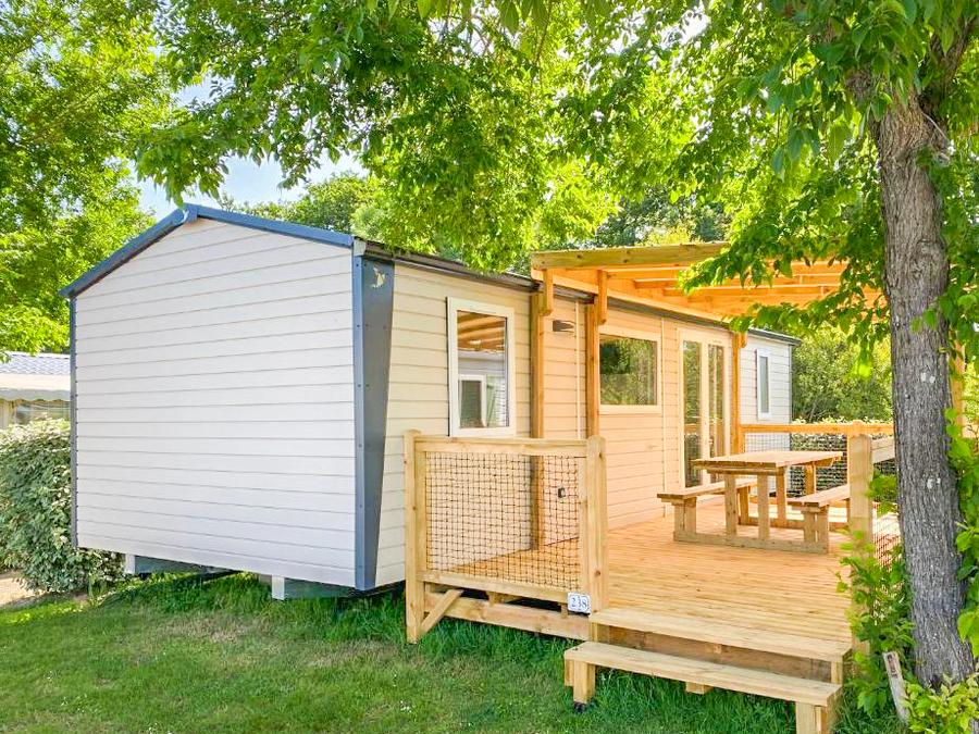 Mobilhome 6 personnes - Mobil Home 2 ch 4/6 pers Terrasse semi-couverte TV 4