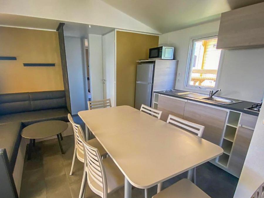 Mobilhome 6 personnes - Mobil Home 3 chambres 6 pers Terrasse semi-couverte TV 4