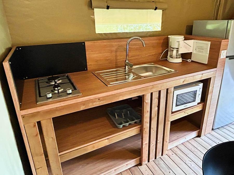 Lodge 4 personnes - Mini-Wood Lodge Premium 2 chambres 4 pers 7