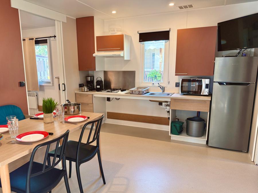 Mobilhome 4 personnes - Cottage Hélios 2 Chambres PMR 0