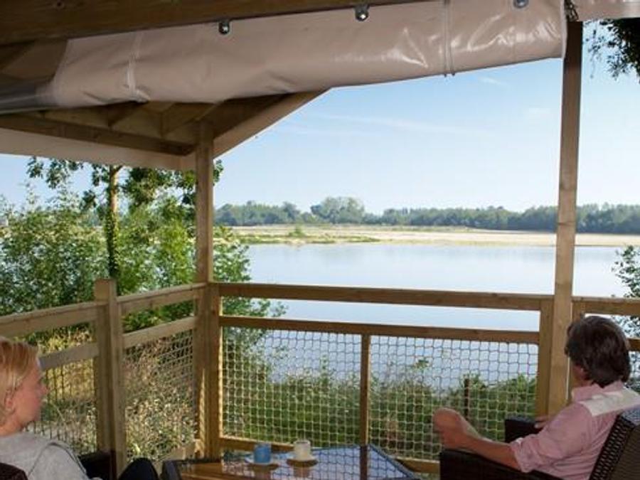 Tente en toile et en bois 4 personnes - Ecolodge (sur pilotis) sans sanitaires 6