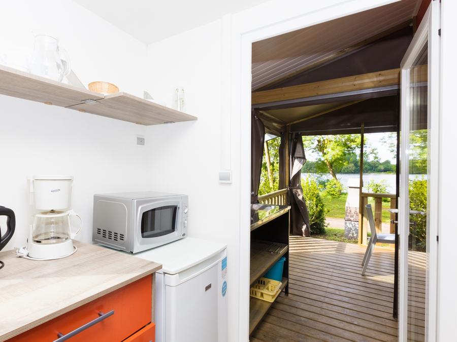 Lodge 4 personnes - Mobilodge 2 chambres - terrasse couverte 3