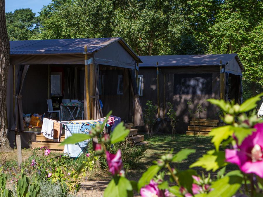 Lodge 4 personnes - Mobilodge 2 chambres - terrasse couverte 4