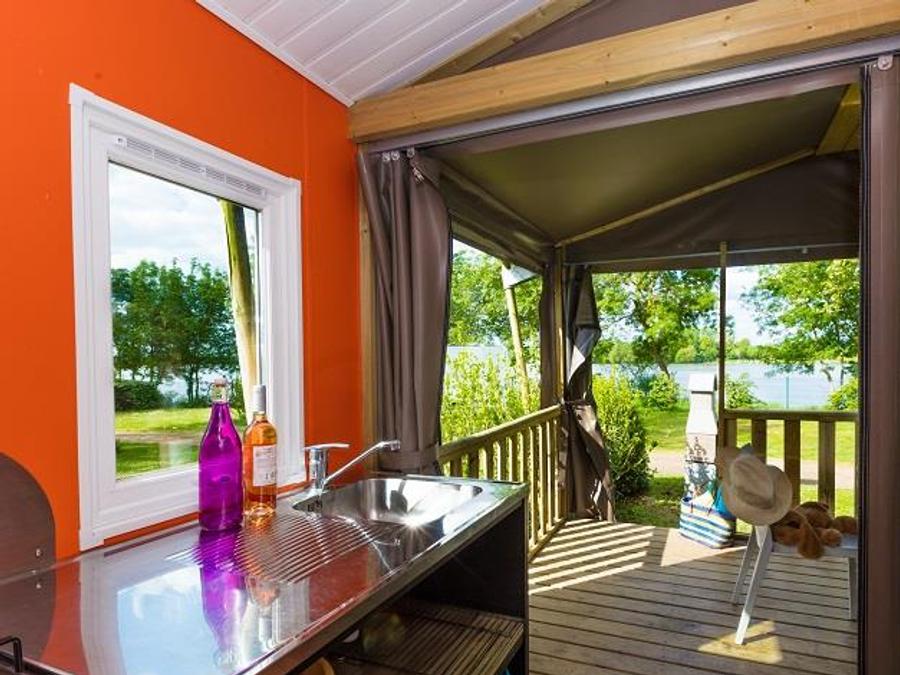 Lodge 4 personnes - Mobilodge 2 chambres - terrasse couverte 6