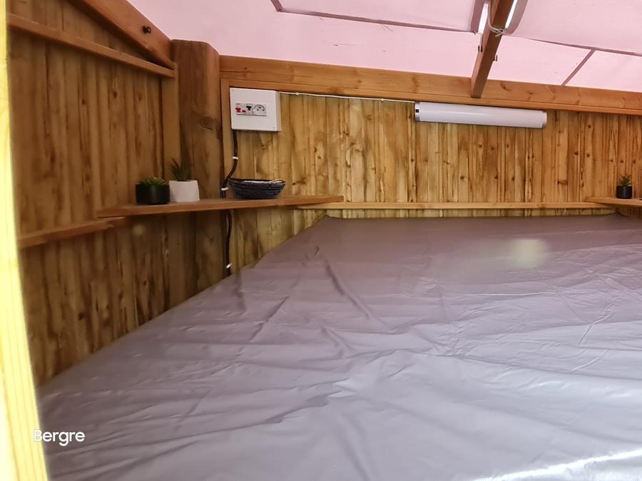 Unique 2 personnes - Camp'Étoile - Structure bois et toile + électricité - village Vélo 2