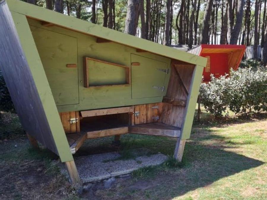 Hébergement 2 personnes - Randoétapes - Structure bois + électricité 0