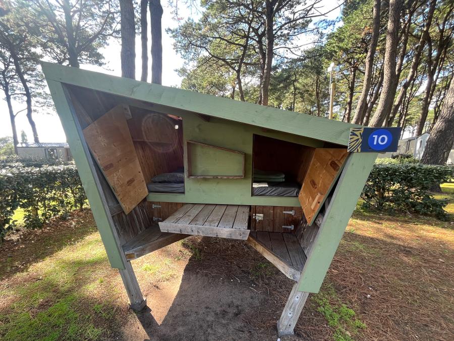 Hébergement 2 personnes - Randoétapes - Structure bois + électricité 1