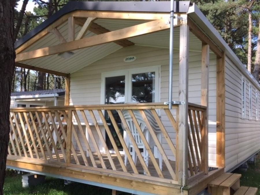 Mobilhome 4 personnes - Eden - 25m² - 2 chambres - terrasse couverte 7m² 0