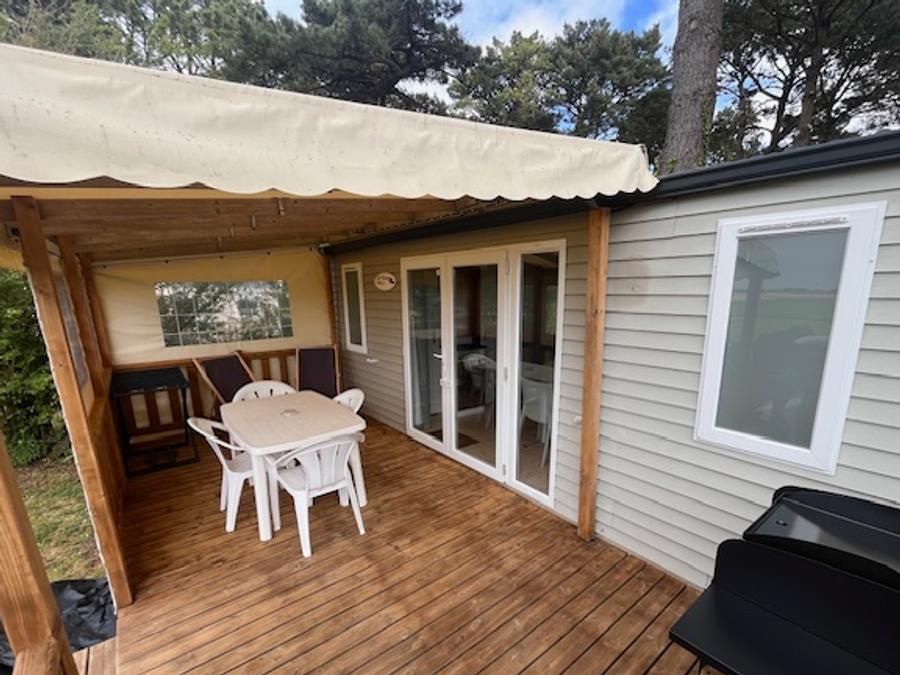 Mobilhome 6 personnes - Mobil home Confort plus - 33m² - 3 chambres - terrasse couverte 5