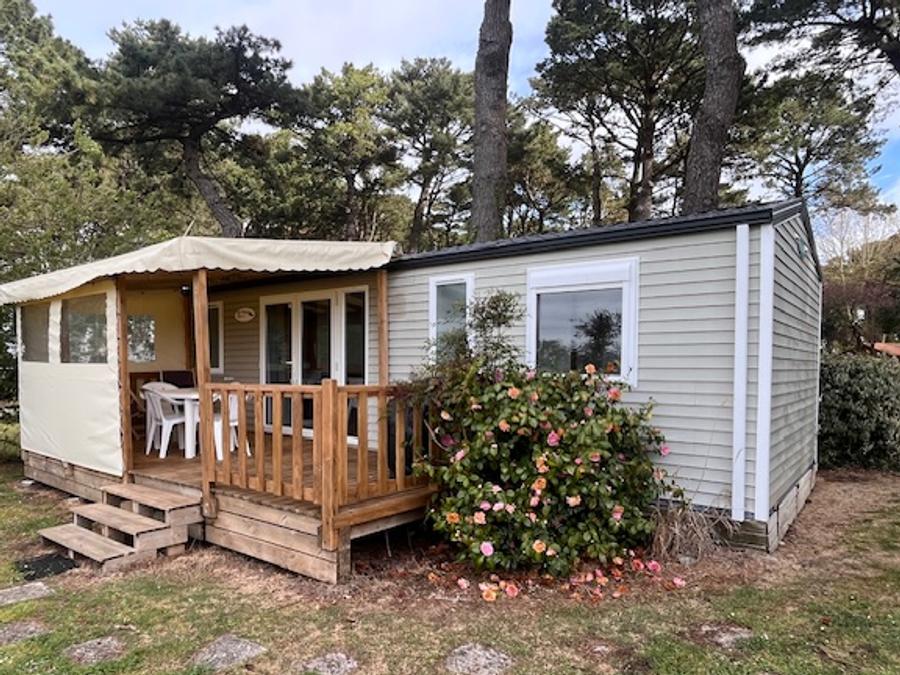 Mobilhome 6 personnes - Mobil home Confort plus - 33m² - 3 chambres - terrasse couverte 3