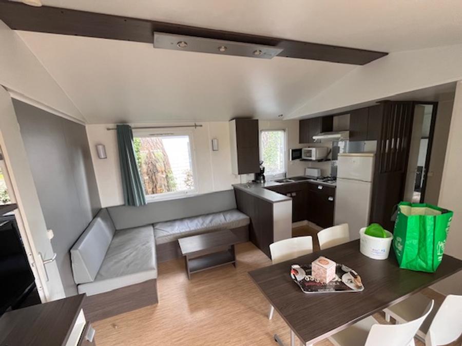 Mobilhome 6 personnes - Mobil home Confort plus - 33m² - 3 chambres - terrasse couverte 4