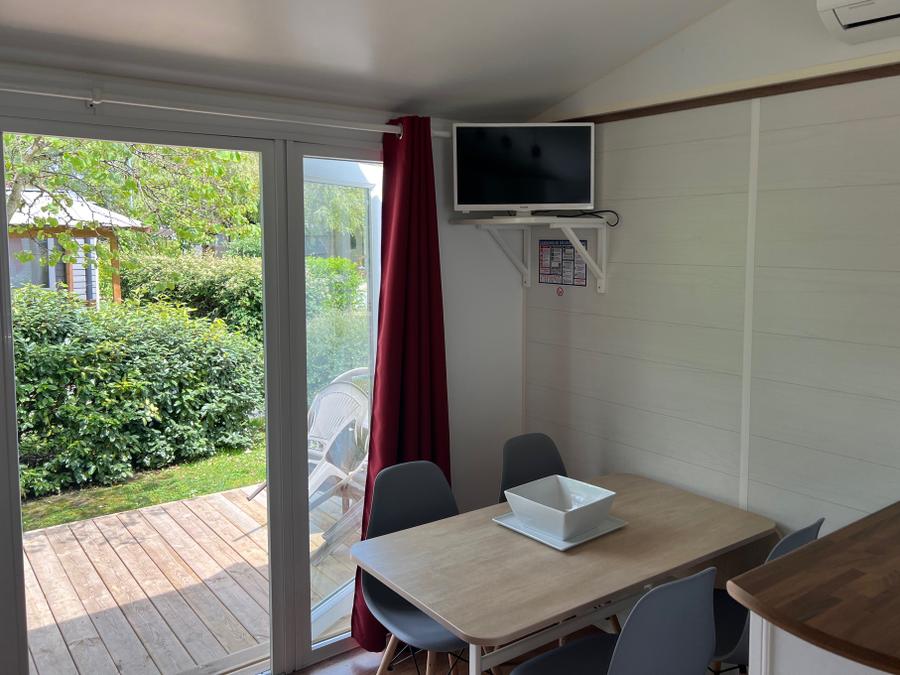 Mobilhome 4 personnes - Mobile 4 pers 2 ch 2 SDB clim 2