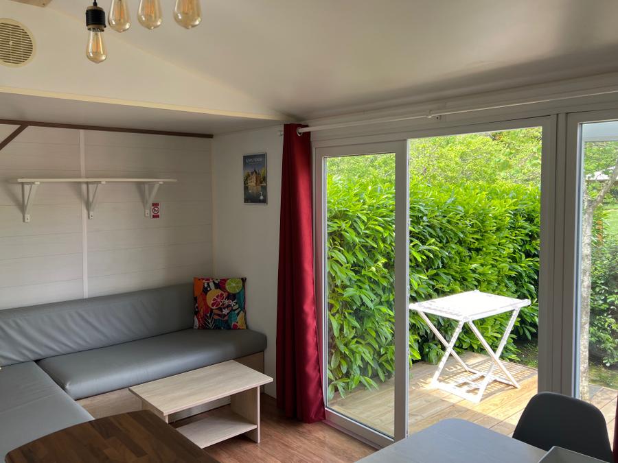 Mobilhome 4 personnes - Mobile 4 pers 2 ch 2 SDB clim 1