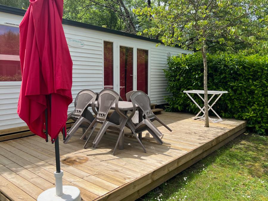 Mobilhome 4 personnes - Mobile 4 pers 2 ch 2 SDB clim 5