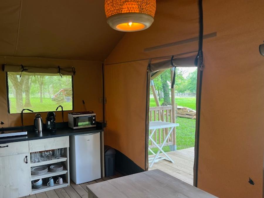 Tente 5 personnes - Tente Safari Outstanding sans sanitaire 2