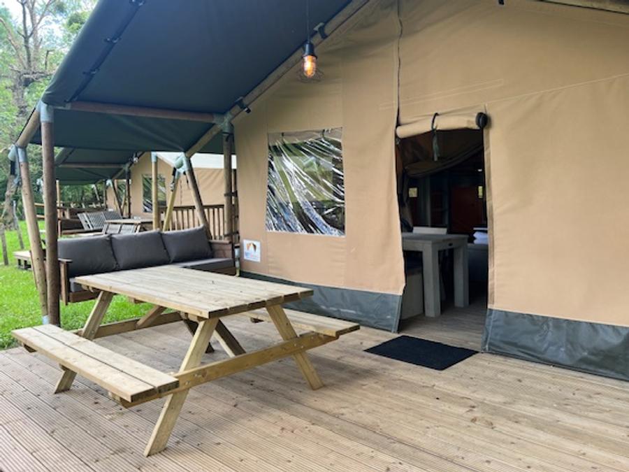Tente 5 personnes - Tente Safari Outstanding sans sanitaire 0