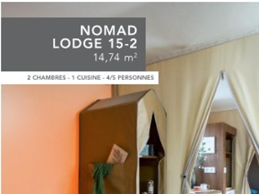 Tente 5 personnes - Tente Nomade avec bloc sanitaire sans clim 11