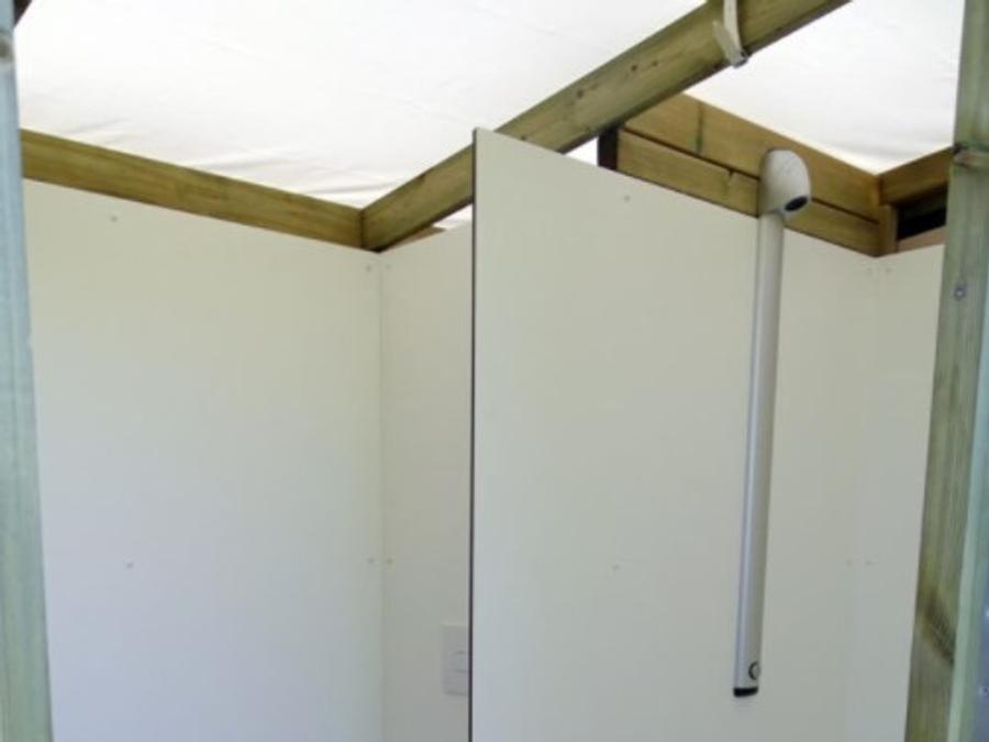 Tente 5 personnes - Tente Nomade avec bloc sanitaire sans clim 8