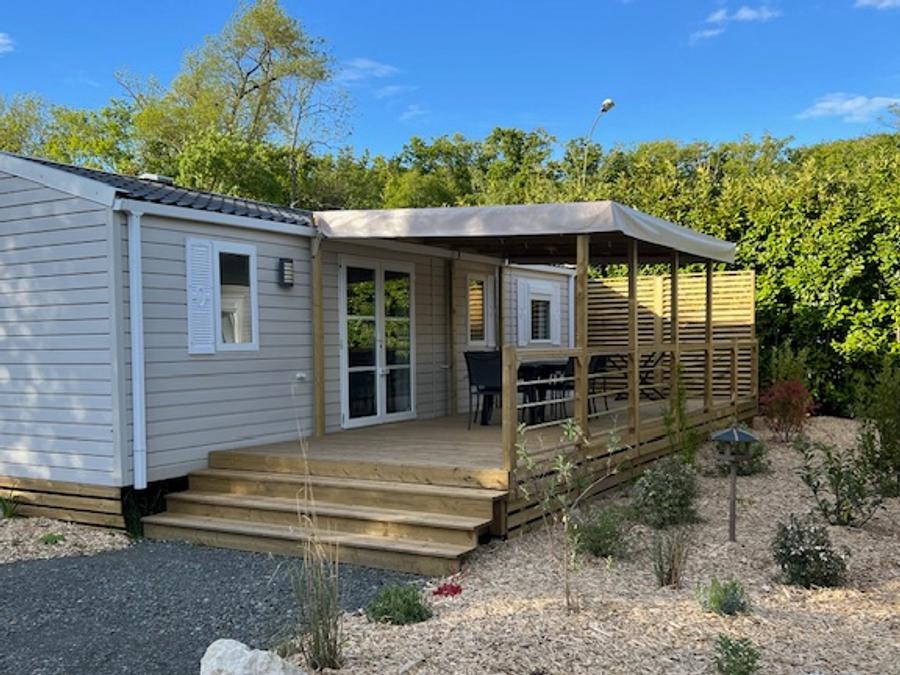 Mobilhome 6 personnes - Mobil-Home 6 pers Premium 3 ch 2 sdb 0