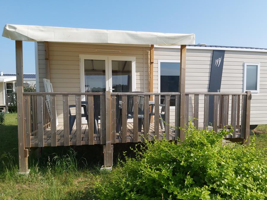 Mobilhome 4 personnes - Confort 30m² (2 chambres) - terrasse semi couverte 6