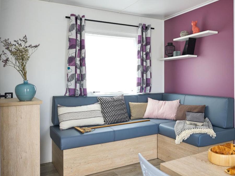 Mobilhome 4 personnes - Confort 30m² (2 chambres) - terrasse semi couverte 1