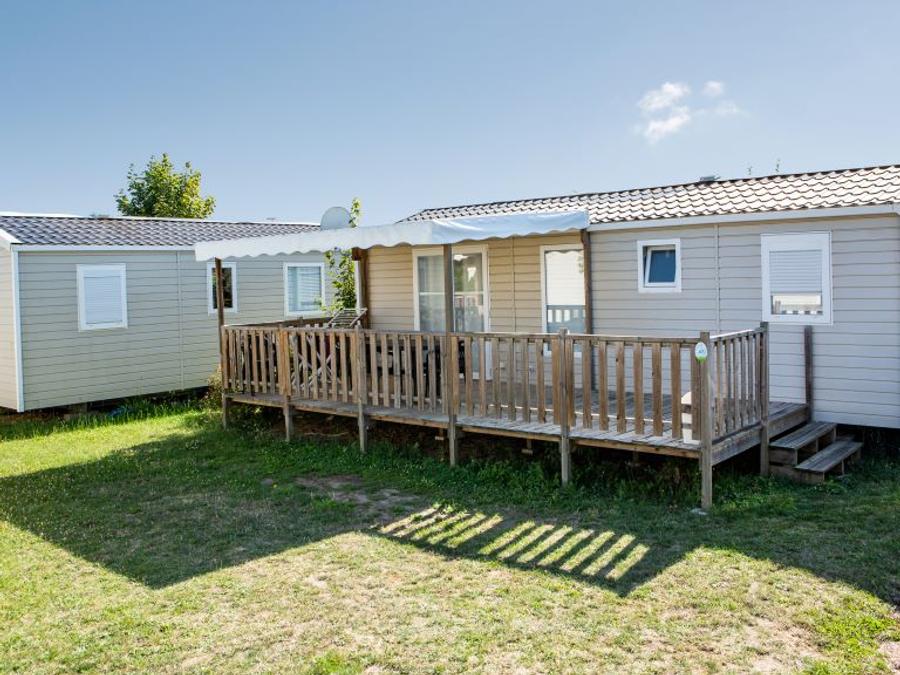 Mobilhome 6 personnes - Confort 34m² (3 chambres) - Terrasse couverte 5