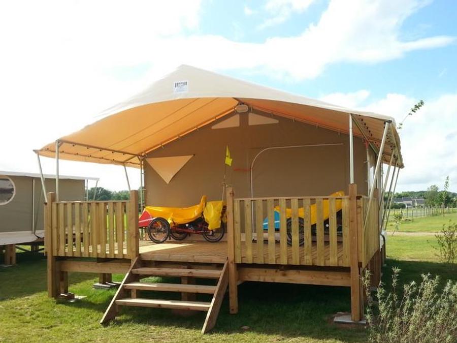 Bungalow toilé 5 personnes - Standard 20m² (2 chambres) - sans sanitaires 0