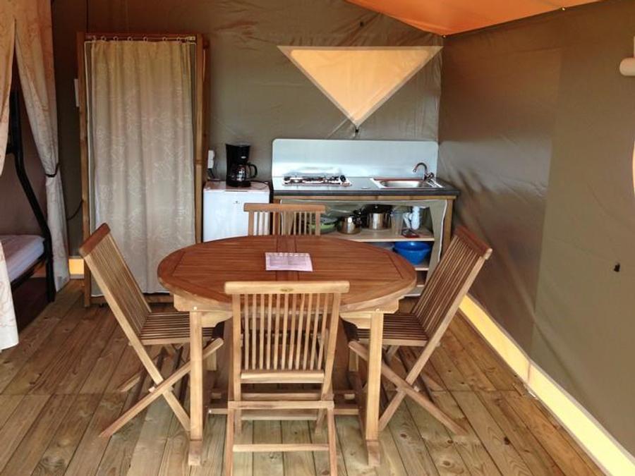 Bungalow toilé 5 personnes - Standard 20m² (2 chambres) - sans sanitaires 2