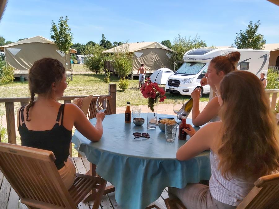 Bungalow toilé 5 personnes - Standard 20m² (2 chambres) - sans sanitaires 8