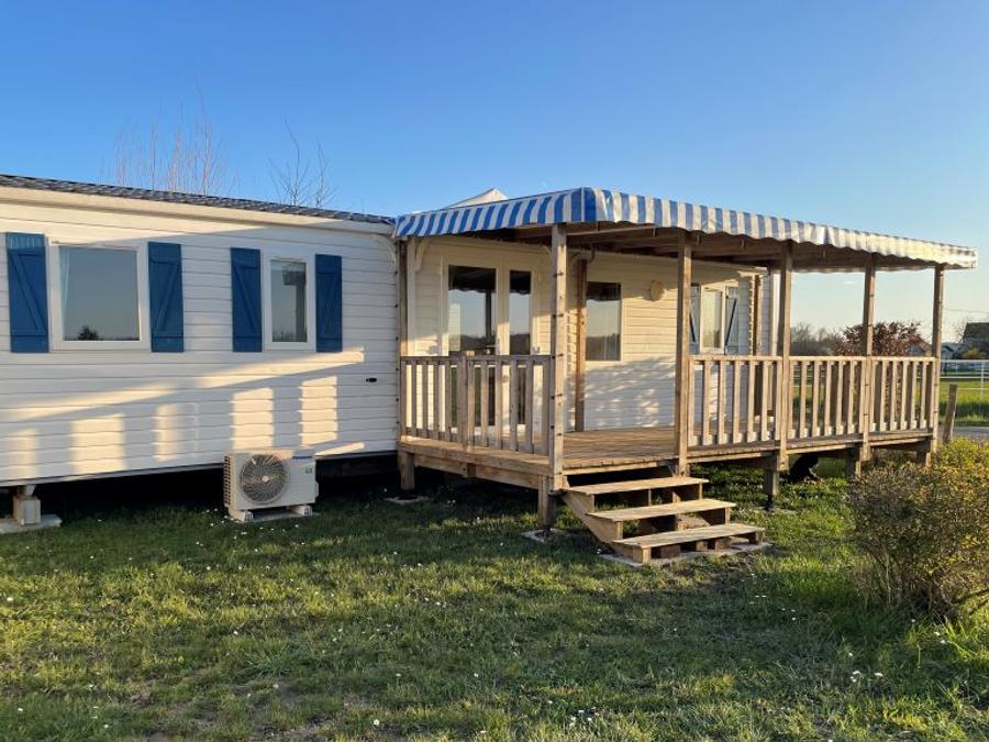 Mobilhome 6 personnes - Mobil Home Premium 41m2 (3ch-6pers) + 2 salles de bains + clim 0