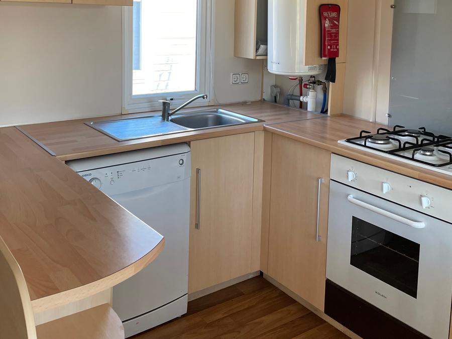 Mobilhome 6 personnes - Mobil Home Premium 41m2 (3ch-6pers) + 2 salles de bains + clim 1