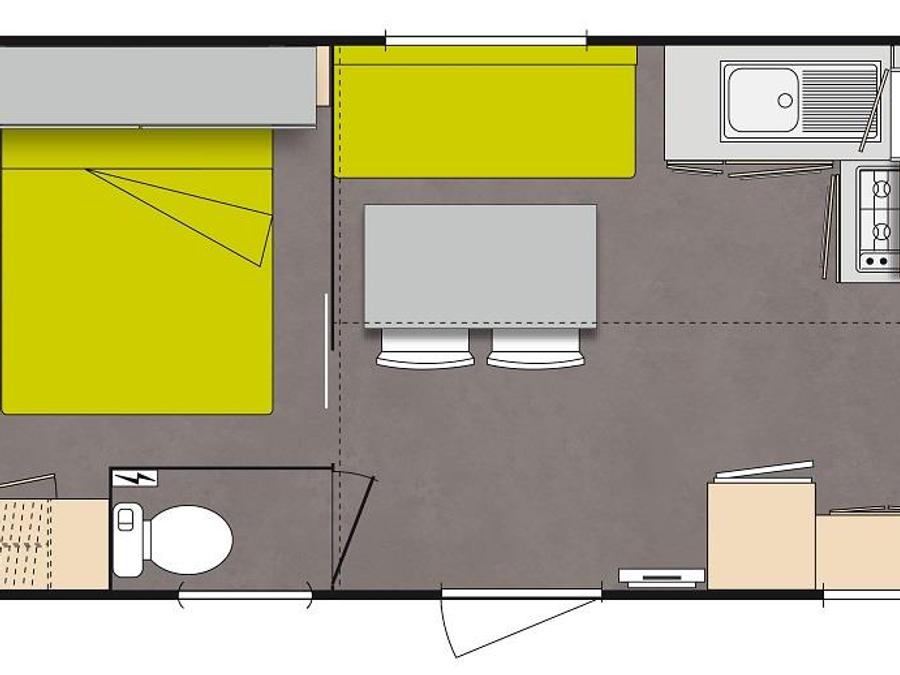 Mobilhome 4 personnes - LISERON 0