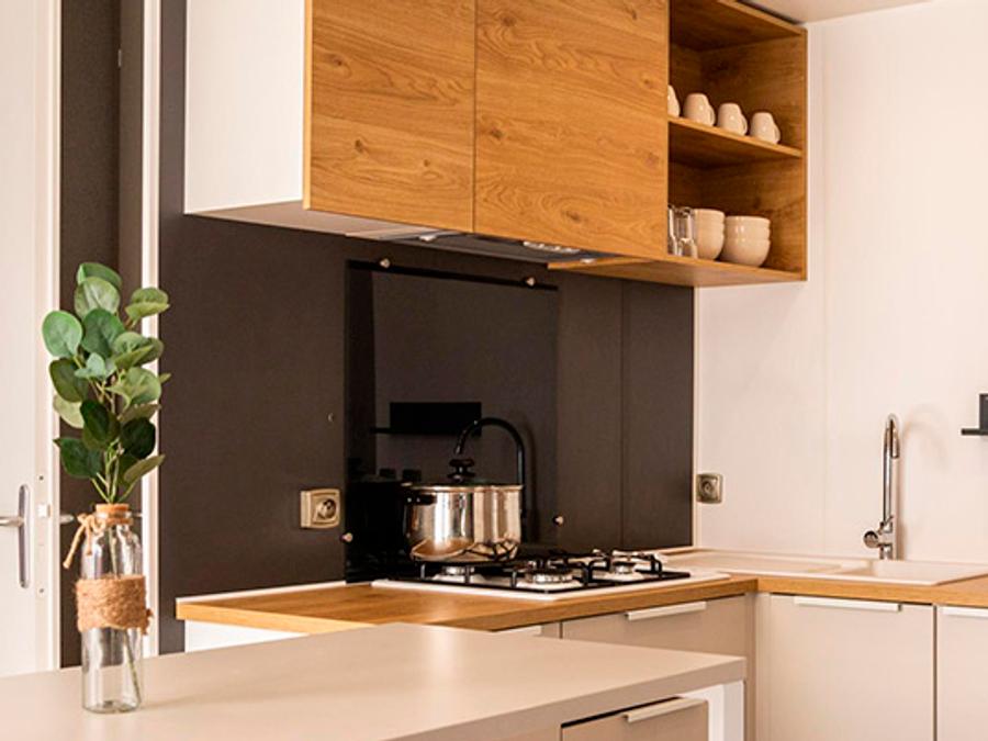 Mobilhome 4 personnes - Contemporain 4 personnes - 2 chambres 1