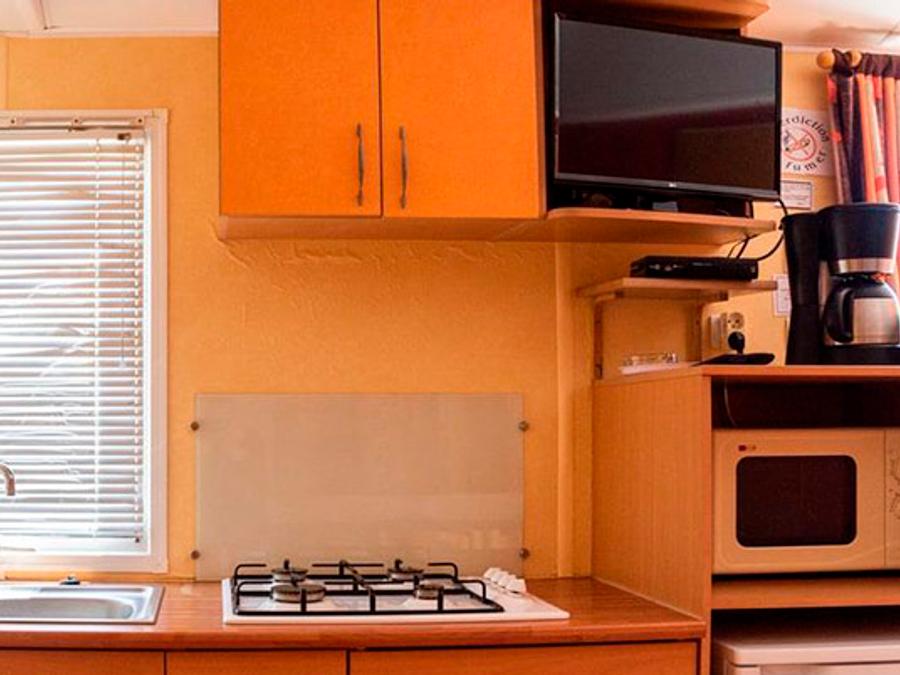 Mobilhome 4 personnes - Retro Tonnelle 4 personnes - 2 chambres 1