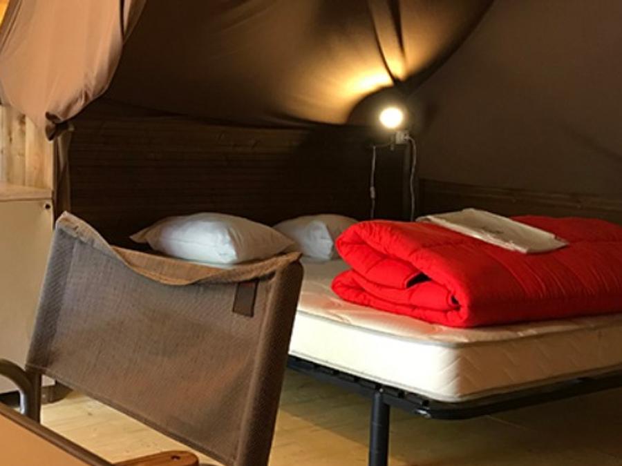 Tente en toile et en bois 2 personnes - PMR (sans sanitaires) 3