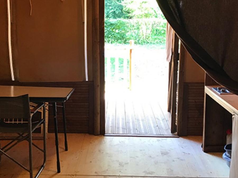 Tente en toile et en bois 2 personnes - PMR (sans sanitaires) 2