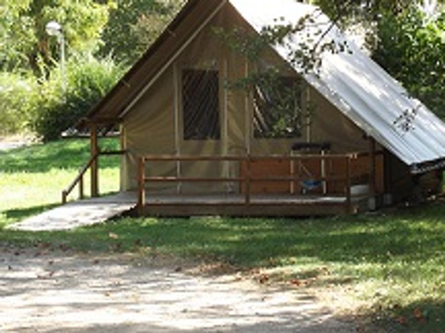 Tente en toile et en bois 2 personnes - PMR (sans sanitaires) 5