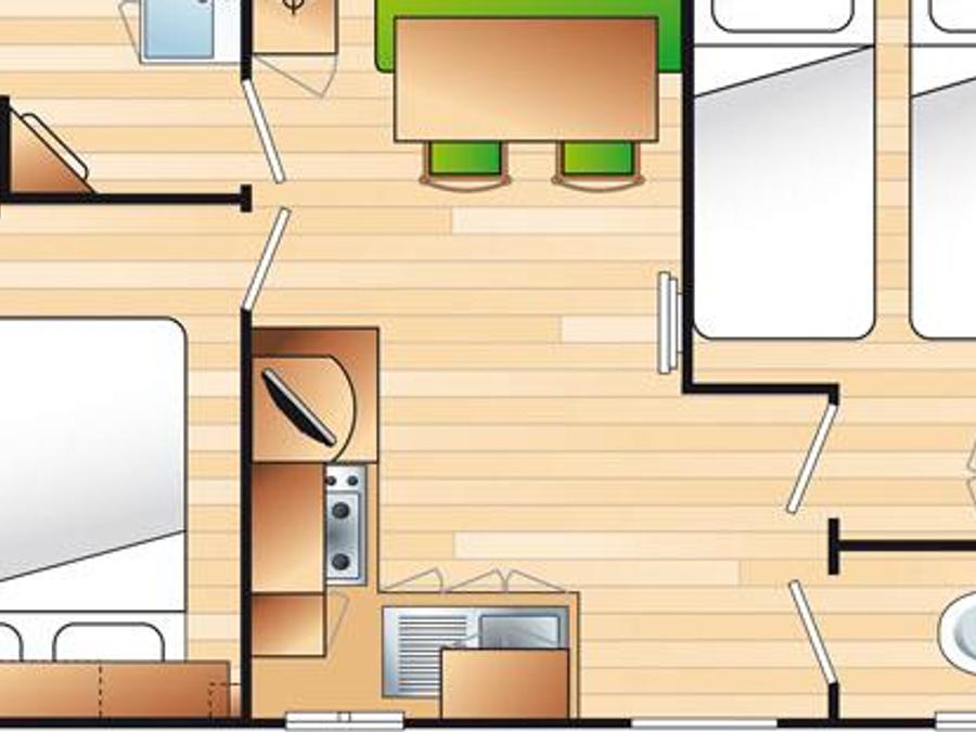 Mobilhome 4 personnes - VENUS 1