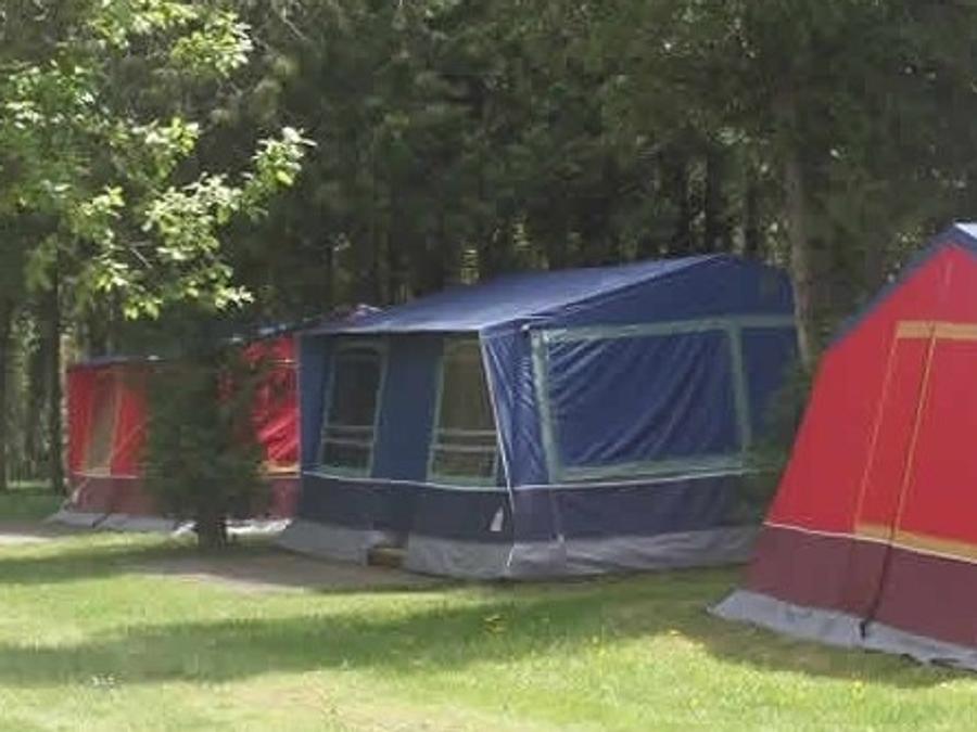 Tente 4 personnes - TENTE BUNGALOW RETRO 2