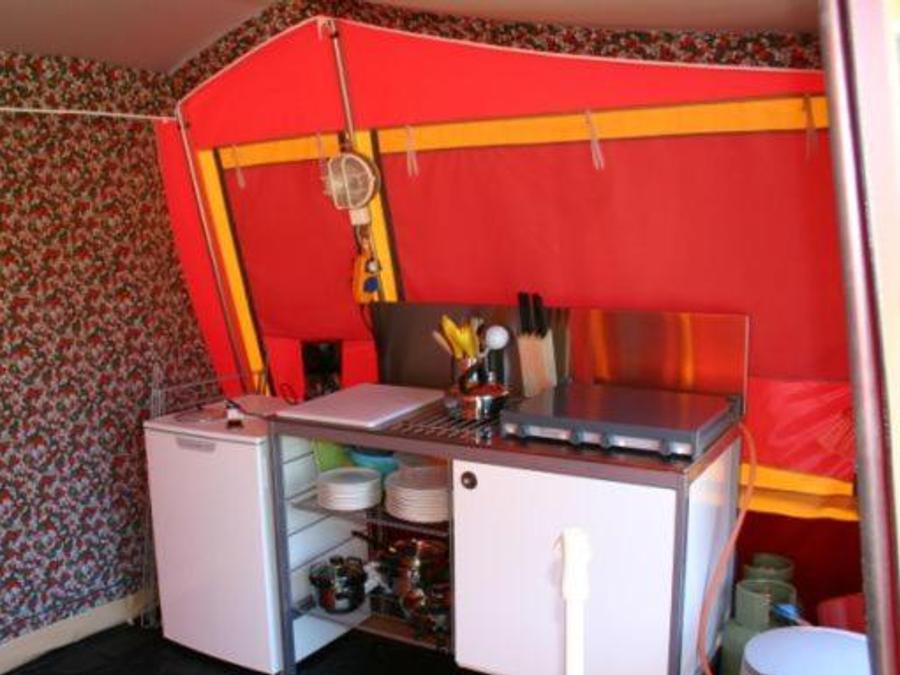 Tente 4 personnes - TENTE BUNGALOW RETRO 4