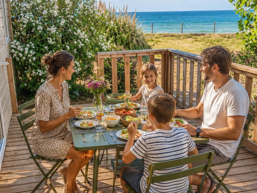 Mobilhome 6 personnes - Cordélia Nouveauté (Vue sur mer en supplément 300€ à réservé avant l'arrivée) 12