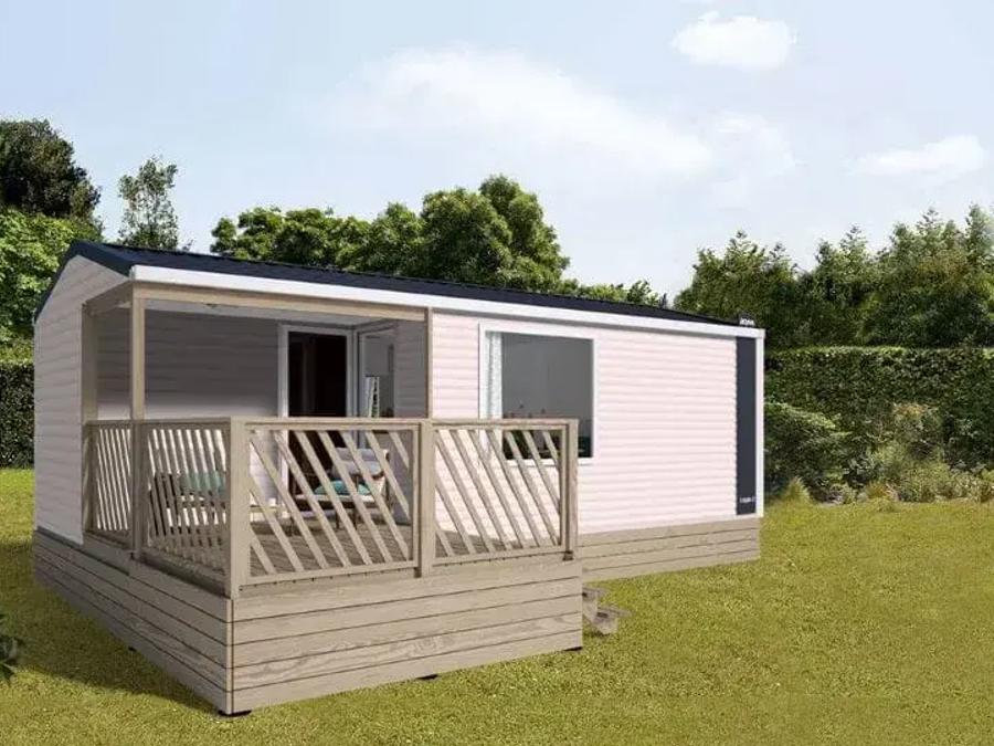 Mobilhome 6 personnes - Aqua 3 Chambres 6 Personnes Terrasse semi-couverte - Île aux trésors 0
