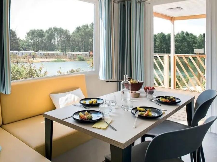 Mobilhome 6 personnes - Aqua 2 Chambres 4/6 Personnes - Île aux trésors 1