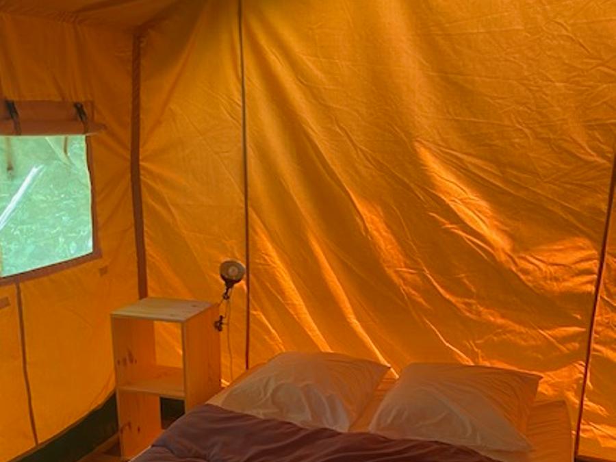Tente en toile et en bois 6 personnes - SAFARI LODGE 2