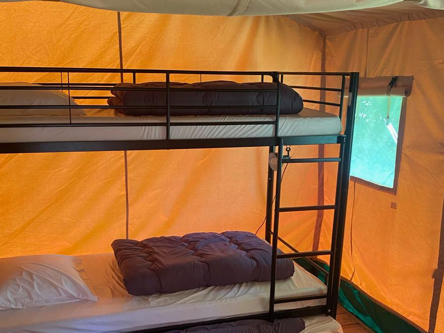 Tente en toile et en bois 4 personnes - SAFARI LODGE 3