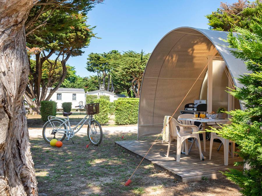 Bungalow toilé 4 personnes - Tente Confort 2 chambres (sans sanitaires) 1