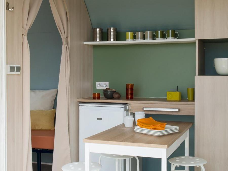 Bungalow toilé 4 personnes - Tente Confort 2 chambres (sans sanitaires) 6