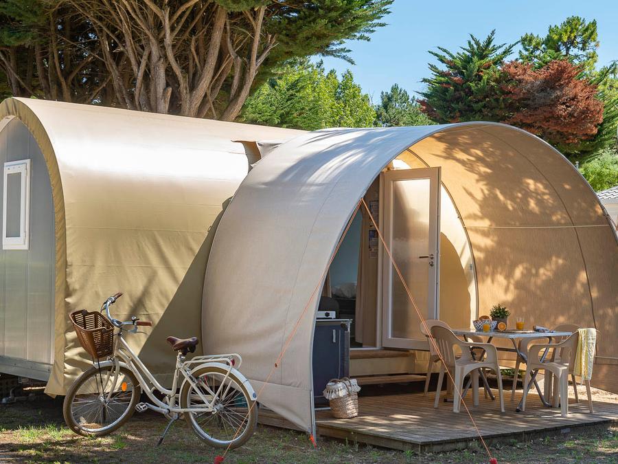 Bungalow toilé 4 personnes - Tente Confort 2 chambres (sans sanitaires) 4