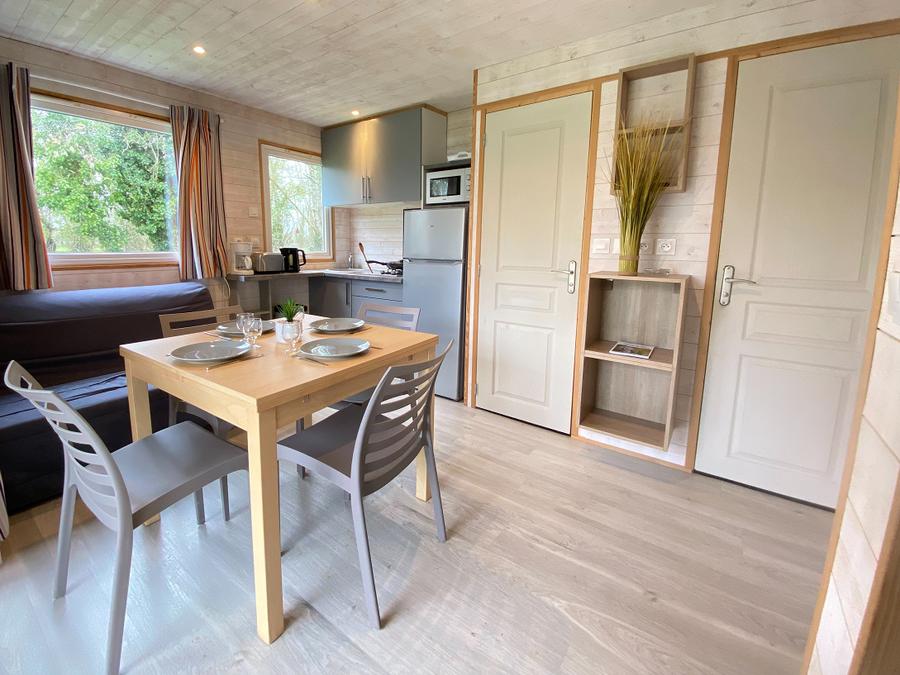 Chalet 4 personnes - PREMIUM 36m² (2 chambres) dont une terrasse couverte 6m² 1